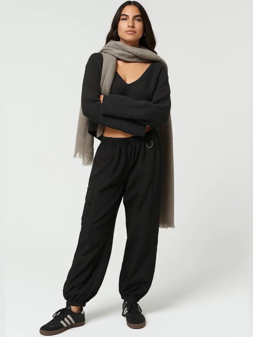 Urban Outfitters Jana Nylon Balloon Pant